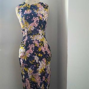 Whistles Wildfloral Bodycon Dress